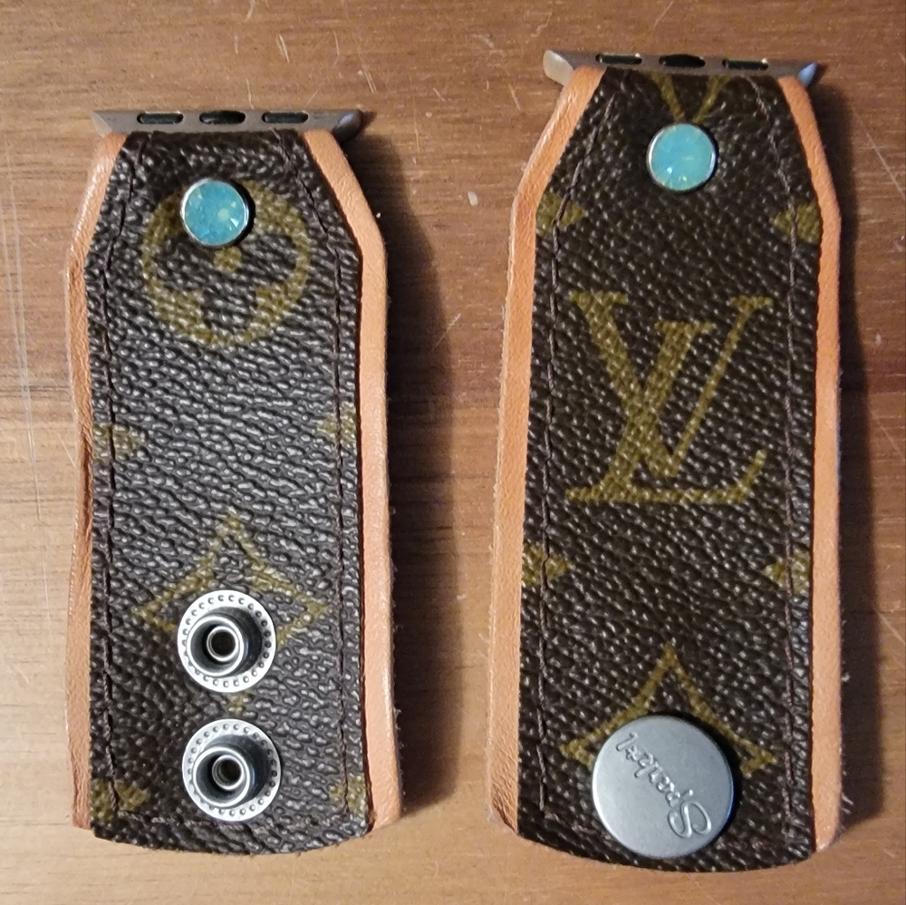 Spark*l upcycled LV buckle band